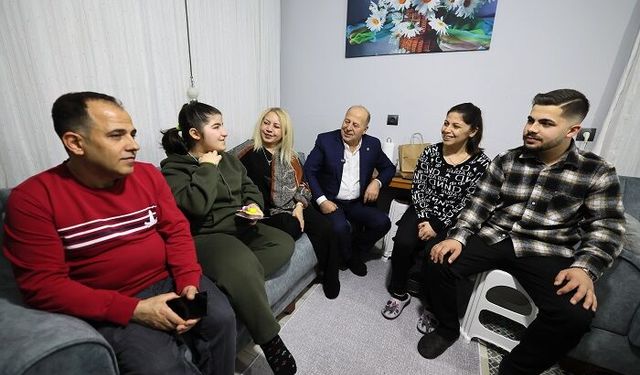 BAŞKAN DEMİRÇALI İFTARDA ATEŞ AİLESİNİN MİSAFİRİ OLDU