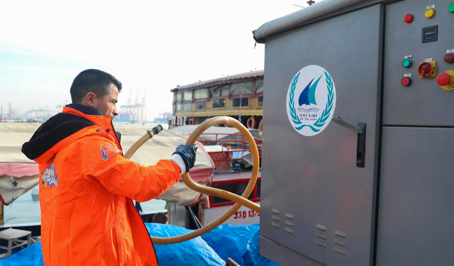 MERSİN BÜYÜKŞEHİR MAVİ KART SİSTEMİ İLE DENİZİ KORUYOR