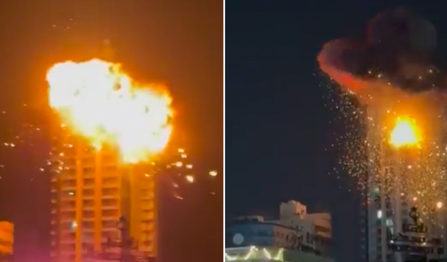 İran Drone Saldırısı: Bahreyn’de Gökdelen Vuruldu