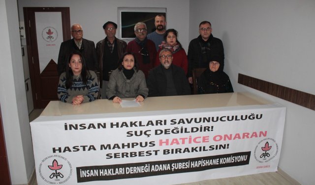 Kemoterapiye Kelepçe, Dayanışmaya Ceza: Hasta Mahpus Hatice Onaran İçin Adana’dan Vicdan Çağrısı
