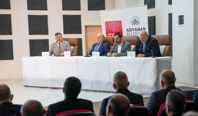 ADIYAMAN’IN ULAŞIM GELECEĞİ PLANLANIYOR