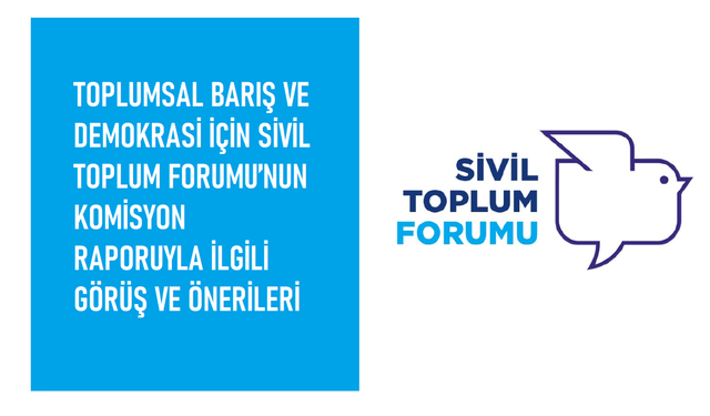 Sivil Toplum Forumu: KHK ve Demokratikleşme Eksikleri Barış Sürecinin Önünde Riskler Yaratıyor