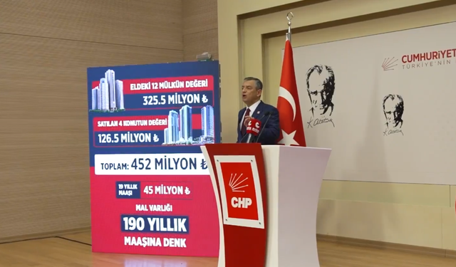 Özgür Özel’den Gürlek’e “Gayrimenkul” Çıkışı: “19 Yıllık Maaşıyla 190 Yılda Alınamaz”