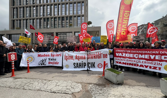 Arzu Çerkezoğlu ve Divriğili Maden İşçileri Ankara’da: “İşimizi, Ekmeğimizi Geri İstiyoruz”