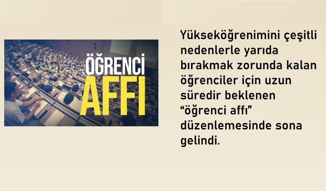 Üniversiteye “İkinci Şans” Geliyor: Yüzbinlerce Öğrenciye Af, Sahte Diplomaya Sert Darbe
