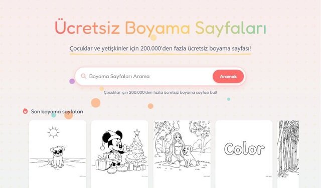 Evde çocuklarla boyama sayfası etkinliği: eğlenceli ve eğitici bir yol