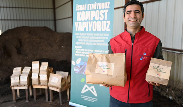 BÜYÜKŞEHİR’DEN ORGANİK ATIKLARA DOĞA DOSTU DÖNÜŞÜM