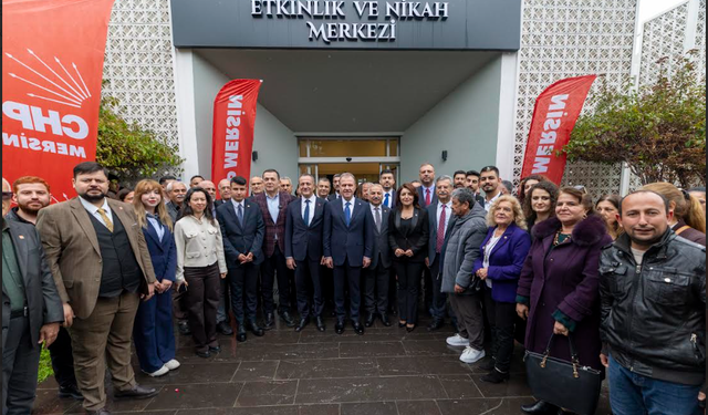 BAŞKAN SEÇER, CHP MERSİN İL BAŞKANLIĞI’NIN BAYRAMLAŞMA PROGRAMINA KATILDI