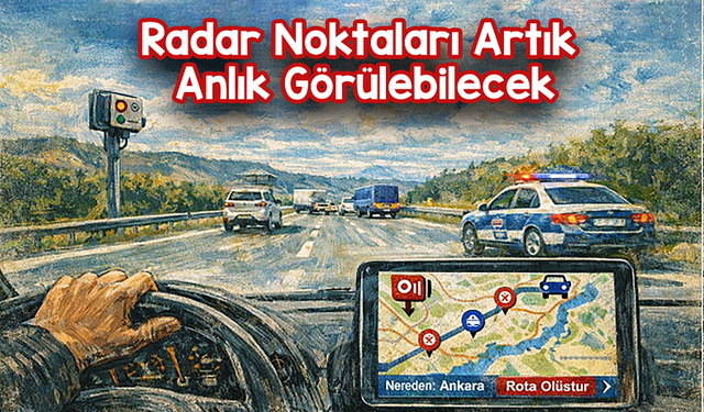 Radar Noktaları Artık Anlık Görülebilecek