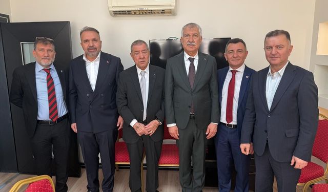 Türk-İş heyetinden Zeydan Karalar’a ziyaret