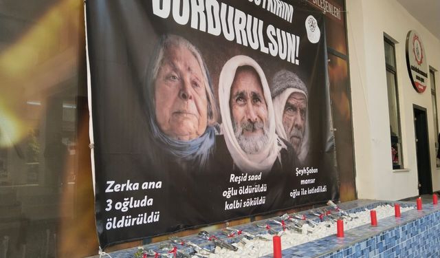 Adana’da Suriye’de Katledilen Aleviler İçin Anma Köşesi Oluşturuldu