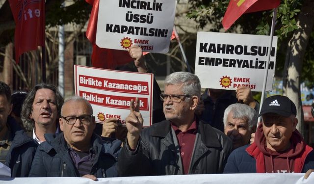 EMEP Adana: “Patriotlar üssü korumak için geliyor, çözüm üsleri kullandırtmamaktır”