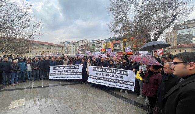 Antep Emek ve Demokrasi Platformu’ndan Mehmet Türkmen’in Tutuklanmasına Tepki