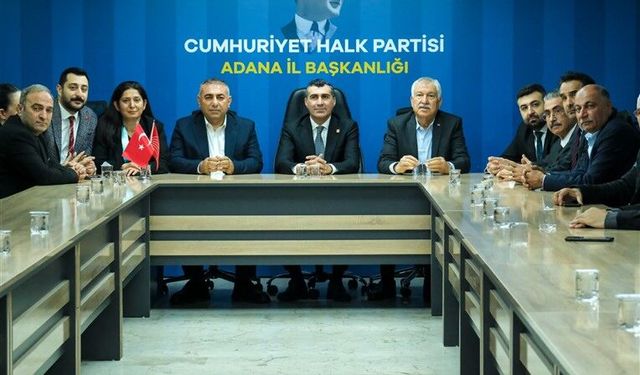 CHP Adana İl Başkanlığı’nda Bayramlaşma Töreni