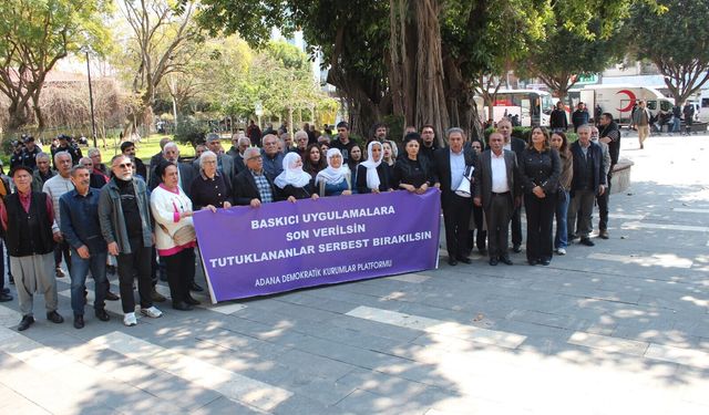 Adana Demokratik Kurumlar Platformu’ndan Newroz ve Gözaltılar Tepkisi