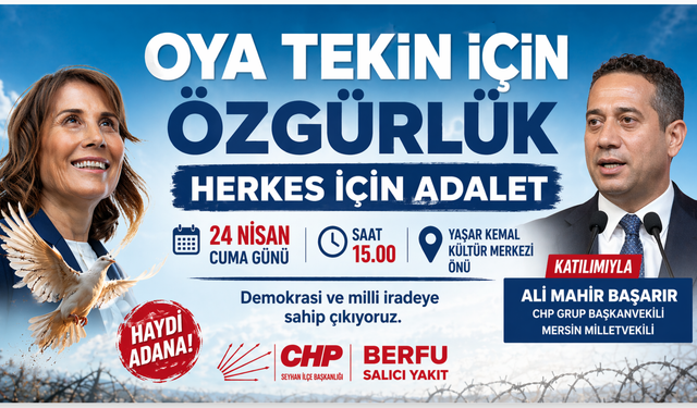 Ali Mahir Başarır’dan Oya Tekin için 24 Nisan Çağrısı: “Demokrasi ve Milli İradeye Sahip Çıkalım”