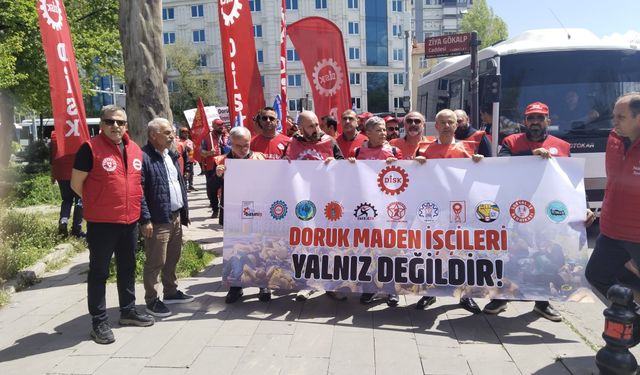 Birleşik Metal-İş’ten Madencilere Destek: “Maden İşçisi Yalnız Değildir”