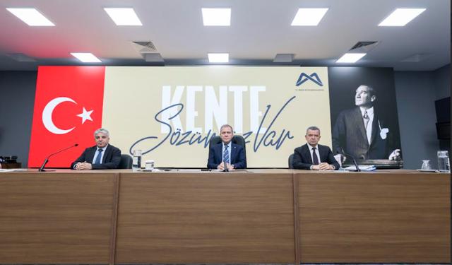 BAŞKAN SEÇER, ‘KENT KATILIMI BULUŞMALARI’ KAPSAMINDA EMEK ÖRGÜTLERİ İLE BİR ARAYA GELDİ