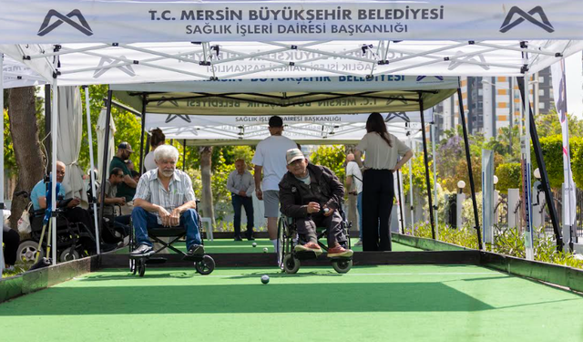 MERSİN BÜYÜKŞEHİR’DEN ENGELLERİ AŞAN BOCCE TURNUVASI
