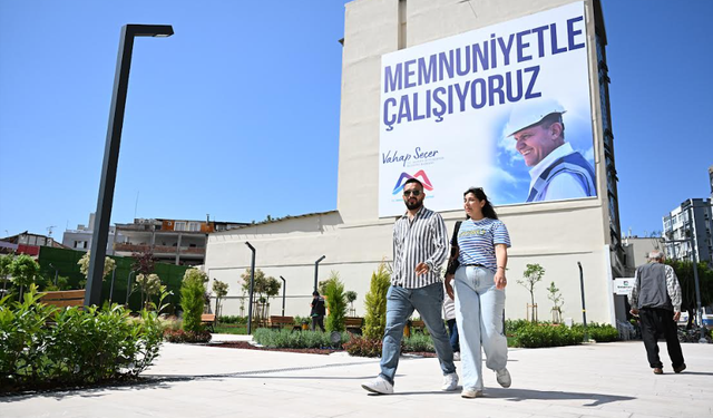 MERSİN BÜYÜKŞEHİR’DEN KENT MERKEZİNE MODERN MEYDAN