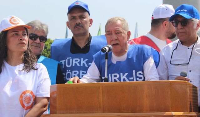 Türk-İş’ten Adana’da Güçlü 1 Mayıs: “Emekçiler Tek Ses, Mücadeleye Devam”