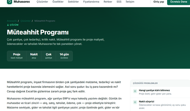 muhasorex.com ile Paranın İzini Sür