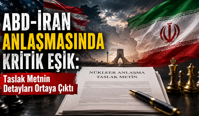 ABD-İran Anlaşmasında Kritik Eşik: Taslak Metnin Detayları Ortaya Çıktı