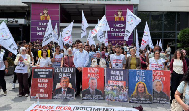 Ankara’daki öğretmen eyleminde gözaltına alınan 41 kişiden 18’i serbest bırakıldı