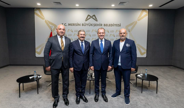 VAN TİCARET VE SANAYİ ODASI HEYETİNDEN BAŞKAN SEÇER’E ZİYARET