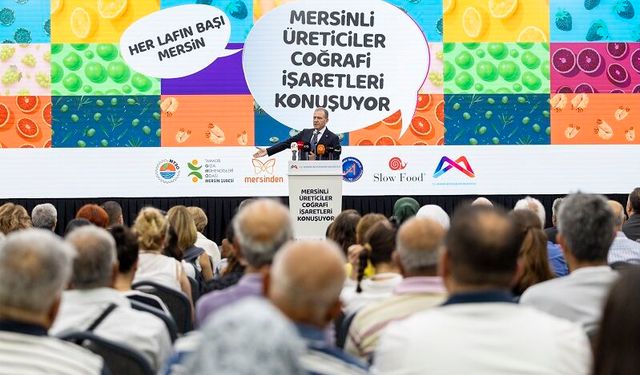 MERSİNLİ ÜRETİCİLER COĞRAFİ İŞARETLERİ KONUŞUYOR ETKİNLİĞİ’NİN ‘BASIN BİLDİRGESİ’ YAYINLANDI