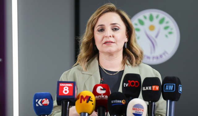 DEM Parti Sözcüsü Ayşegül Doğan: “Barış ve Demokratik Toplum süreci seçimden bağımsız hızlanmalı”