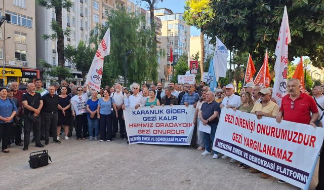 Gezi’nin 13. Yılında Mersin’den Demokrasi ve Halk İradesi Vurgusu