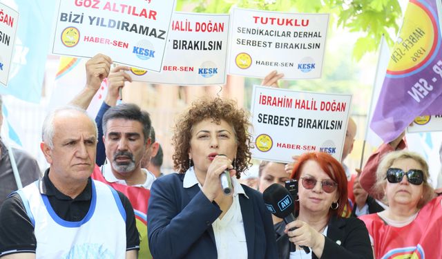 KESK Eş Genel Başkanı Ayfer Koçak; Gözaltılarınızla sindiremediniz, tutuklamalarınızla susturamayacaksınız