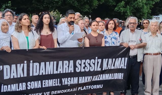 Adana Emek ve Demokrasi Platformu: “İran’daki idamlara sessiz kalma, yaşam kazansın”