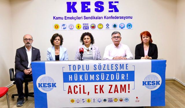 KESK: Maaşlarımız Buharlaştı, Geçinemiyoruz! Acil Ek Zam İstiyoruz