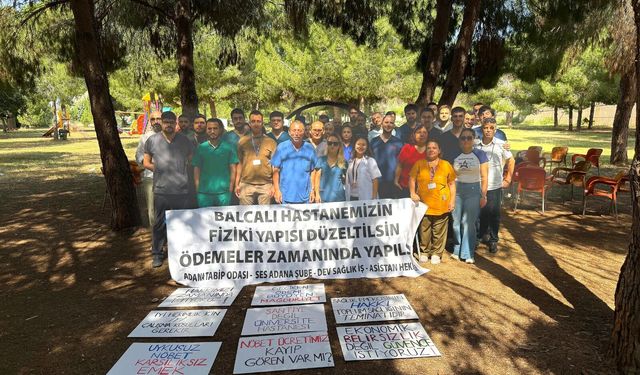 Balcalı’da Üç Günlük İş Bırakma Eylemi Sona Erdi: “Mücadelemiz Mesleğimizin ve Geleceğimizin Mücadelesidir”