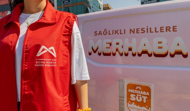 Anne adayları Mersin Büyükşehir’in süt desteğinden memnun