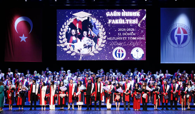 GAÜN HUKUK FAKÜLTESİ YENİ HUKUKÇULARINI MEZUN ETTİ