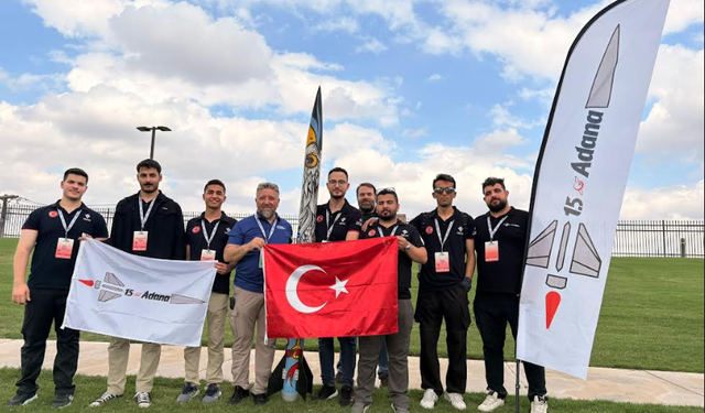 Çukurova Üniversitesi 1.5 Adana Roket Takımı’ndan Uluslararası Başarı