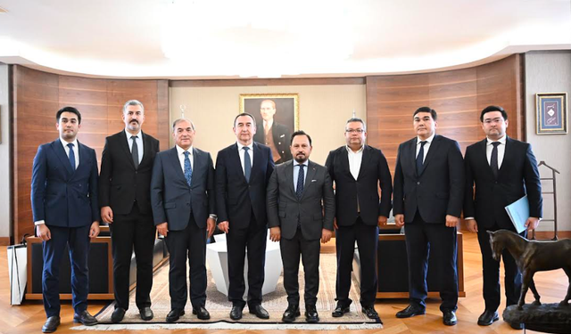 ÖZBEKİSTAN BÜYÜKELÇİSİ KHAYDAROV’DAN SARIÇAM’A ANLAMLI ZİYARET
