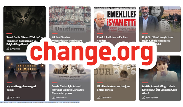 Change.org Türkiye Yeniden Erişime Açıldı: Mahkeme Erişim Engelini Kaldırdı