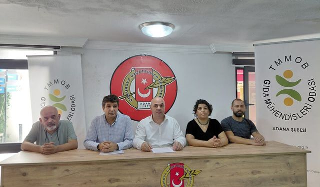 Adana'dan Güvenli Gıda Çağrısı: “Tarladan Sofraya Gıda Mühendisi Şart”