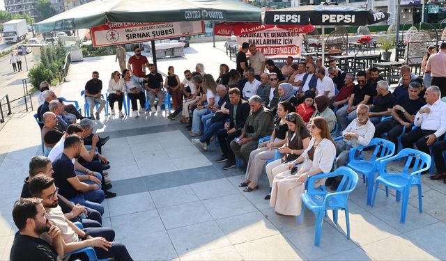 Adalet Nöbeti 5. Haftasında: Şırnak’ta Açığa Alınan KESK'li Kamu Emekçileri İçin Göreve İade Çağrısı