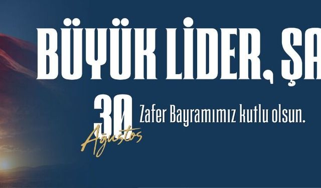 Mersin Büyükşehir 30 Ağustos