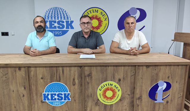 Eğitim Sen Adana: Okullar ders ziliyle değil, çözümsüzlükle açılıyor