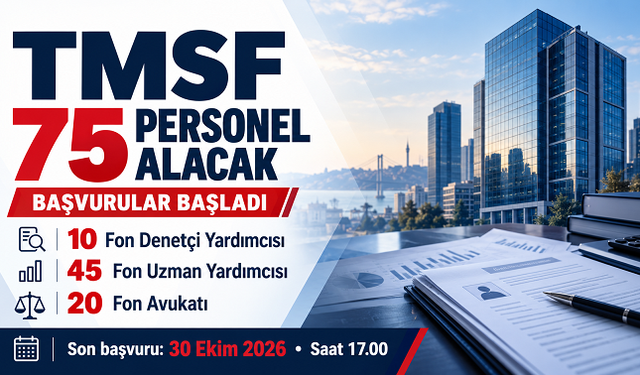 TMSF 75 personel alacak: Başvurular başladı