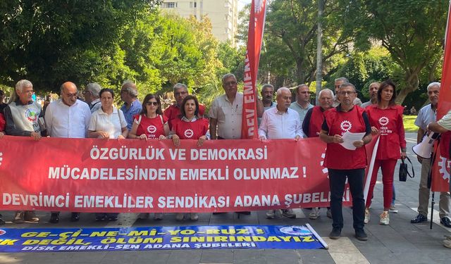 DİSK/Dev Emekli-Sen’den İnönü Parkı’nda “onurlu yaşam” çağrısı: Emekliler taleplerini sıraladı