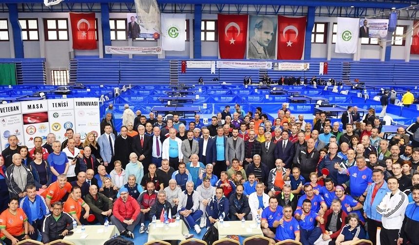 10. Uluslararası Adana Veteranlar Masa Tenisi Turnuvası 11-12 Mart 2023’de yapılacak