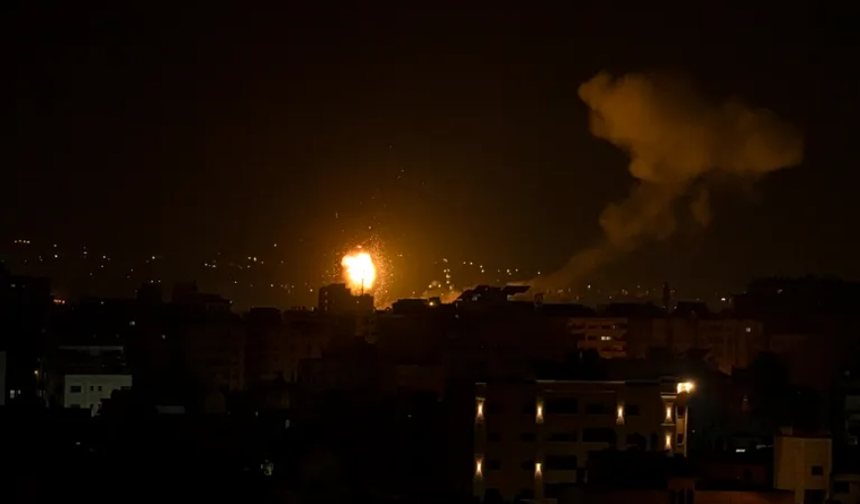 Cenin'de 9 Filistinliyi katleden İsrail bu sabah hava saldırısı ile Gazze'yi vurdu
