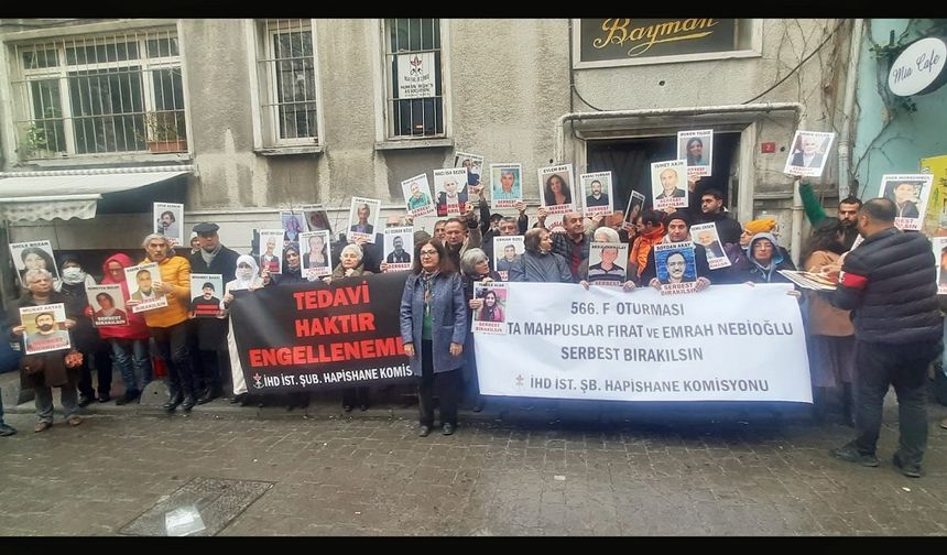 İHD İstanbul Şubesi: Fırat Nebioğlu ve Emrah Nebioğlu Serbest Bırakılsın!